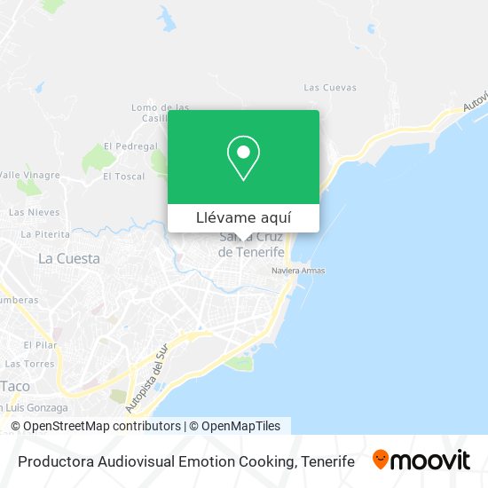 Mapa Productora Audiovisual Emotion Cooking