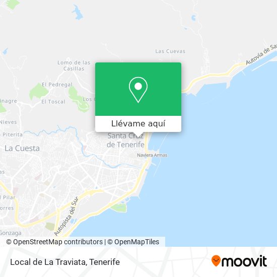 Mapa Local de La Traviata