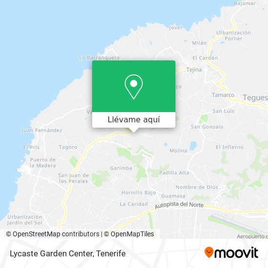 Mapa Lycaste Garden Center