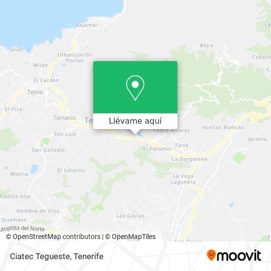 Mapa Ciatec Tegueste
