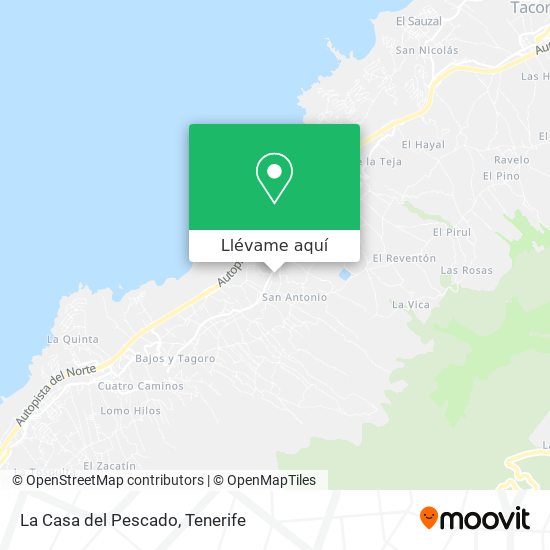 Mapa La Casa del Pescado