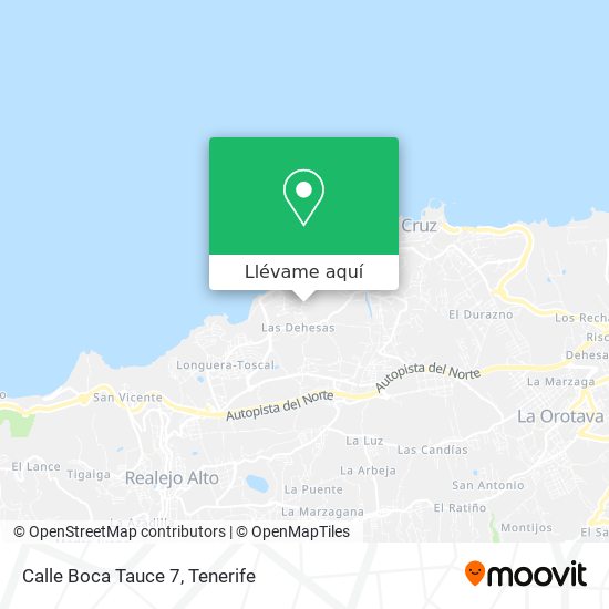 Mapa Calle Boca Tauce 7