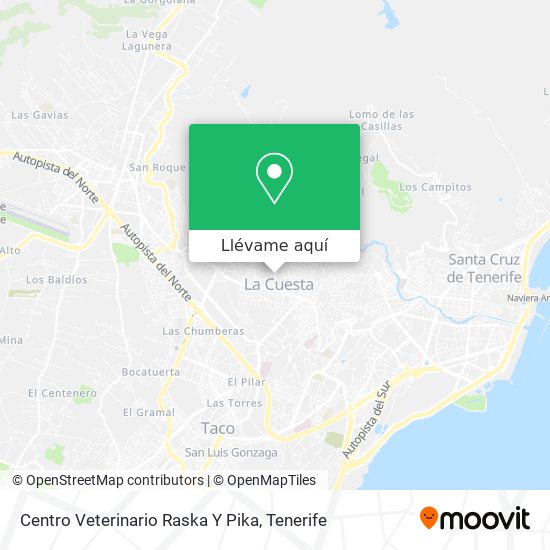 Mapa Centro Veterinario Raska Y Pika