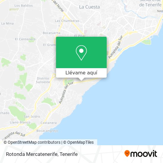 Mapa Rotonda Mercatenerife