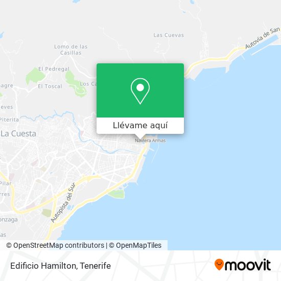 Mapa Edificio Hamilton