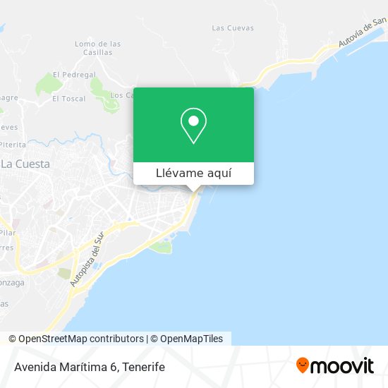 Mapa Avenida Marítima 6