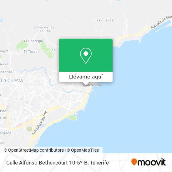 Mapa Calle Alfonso Bethencourt 10-5º-B