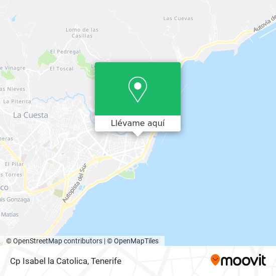 Mapa Cp Isabel la Catolica
