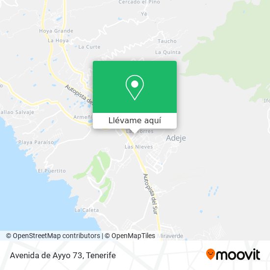 Mapa Avenida de Ayyo 73