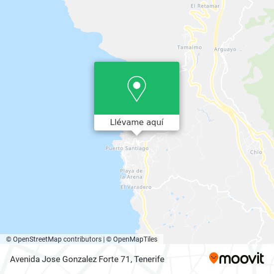 Mapa Avenida Jose Gonzalez Forte 71