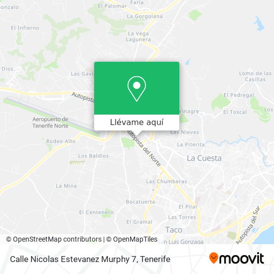 Mapa Calle Nicolas Estevanez Murphy 7