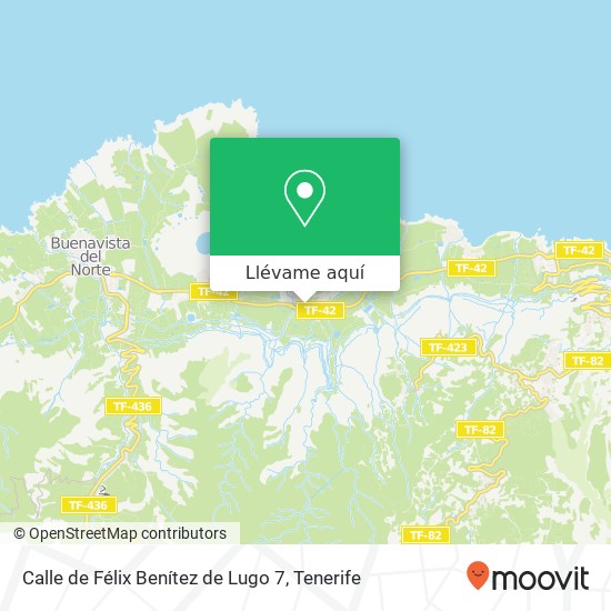 Mapa Calle de Félix Benítez de Lugo 7