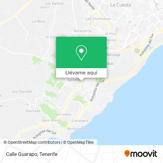 Mapa Calle Guarapo