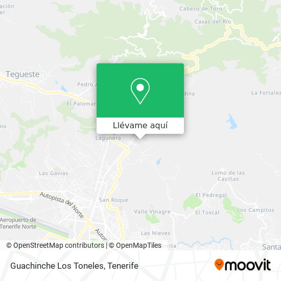 Mapa Guachinche Los Toneles