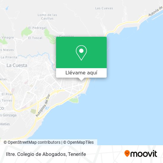 Mapa Iltre. Colegio de Abogados