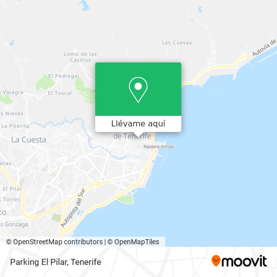 Mapa Parking El Pilar
