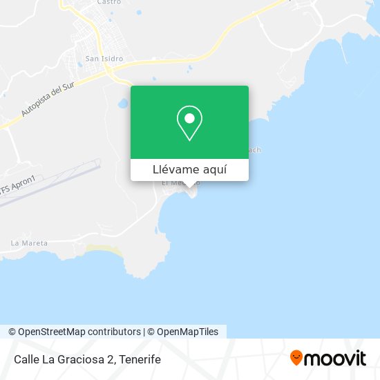 Mapa Calle La Graciosa 2