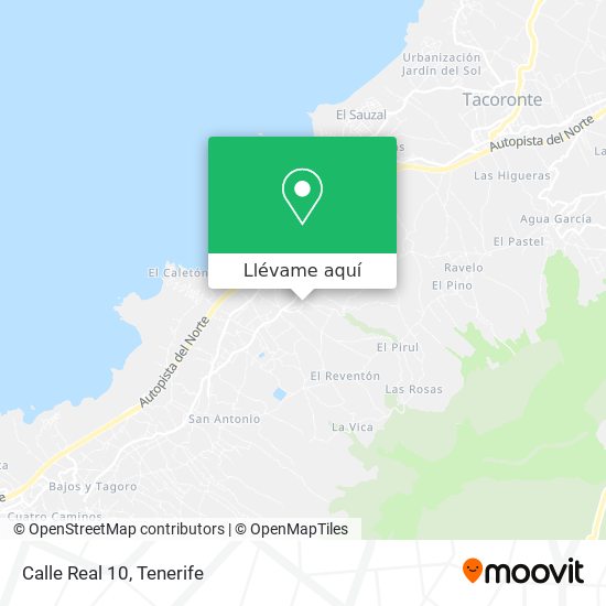 Mapa Calle Real 10
