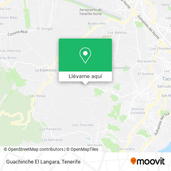 Mapa Guachinche El Langara