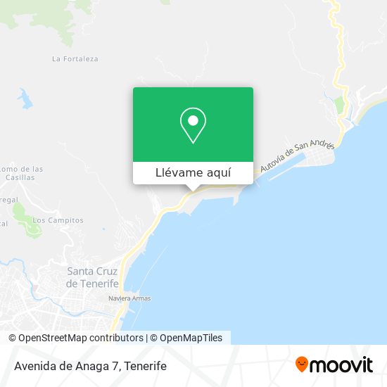 Mapa Avenida de Anaga 7