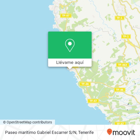 Mapa Paseo marítimo Gabriel Escarrer S / N