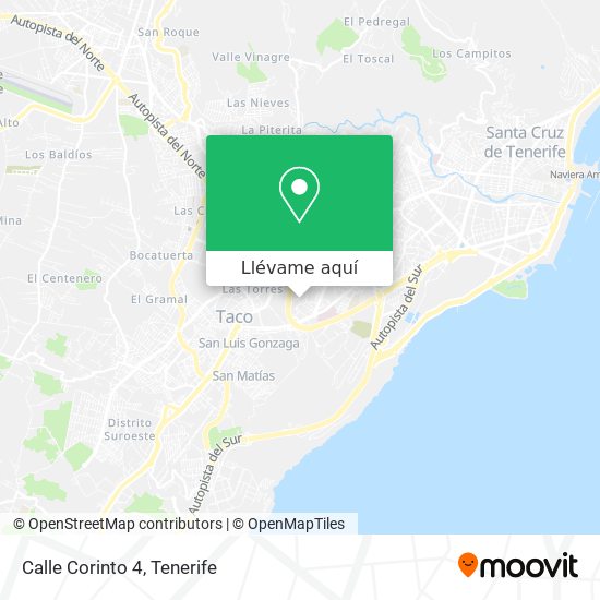 Mapa Calle Corinto 4