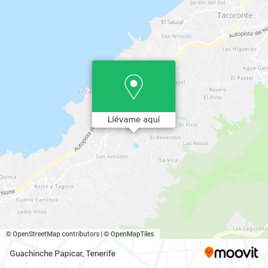 Mapa Guachinche Papicar