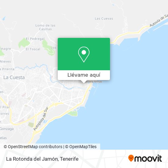 Mapa La Rotonda del Jamón