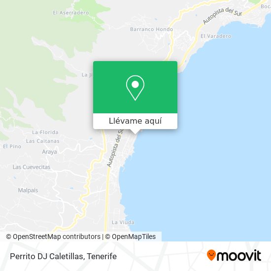 Mapa Perrito DJ Caletillas