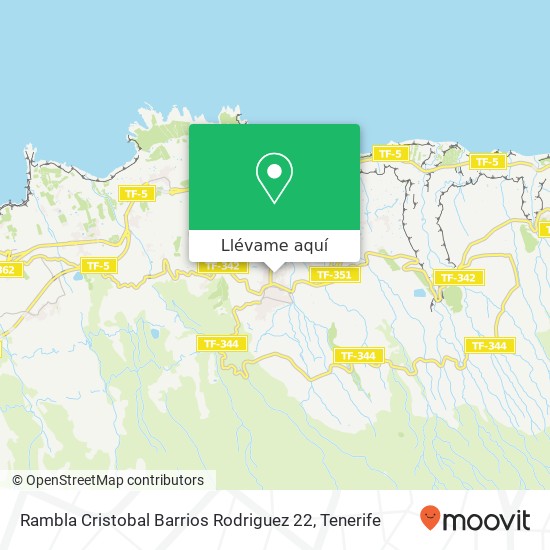 Mapa Rambla Cristobal Barrios Rodriguez 22