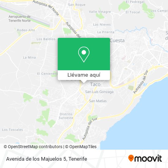 Mapa Avenida de los Majuelos 5