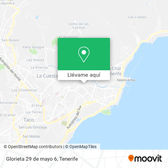 Mapa Glorieta 29 de mayo 6