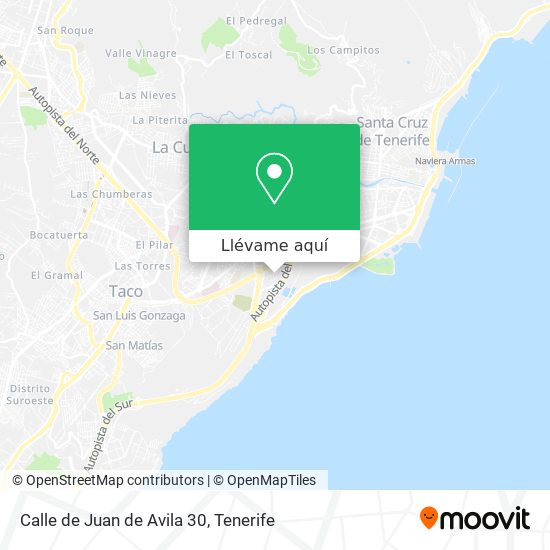 Mapa Calle de Juan de Avila 30