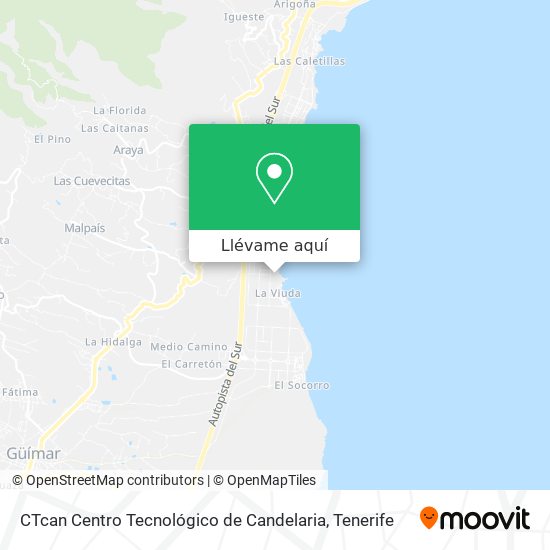 Mapa CTcan Centro Tecnológico de Candelaria