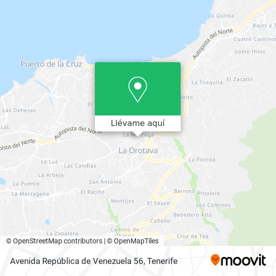 Mapa Avenida República de Venezuela 56
