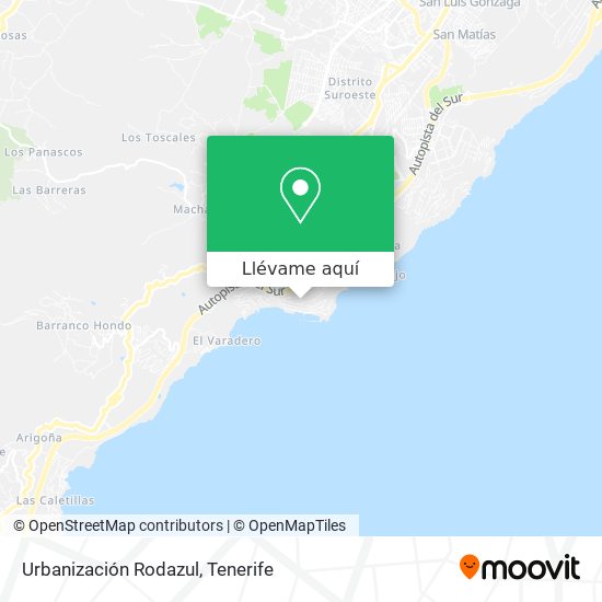 Mapa Urbanización Rodazul