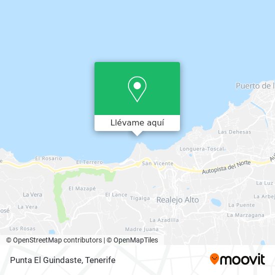 Mapa Punta El Guindaste