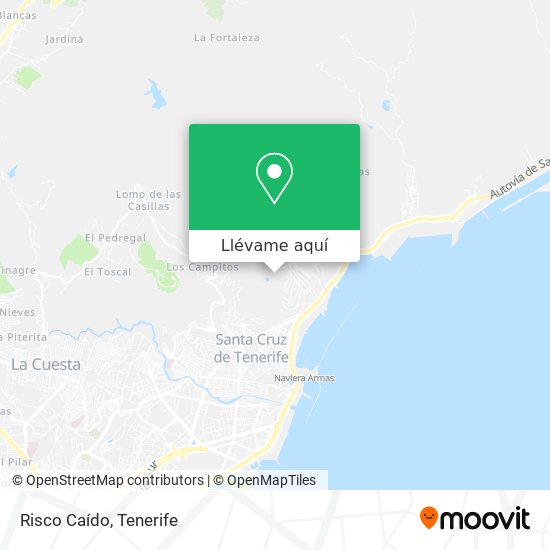 Mapa Risco Caído