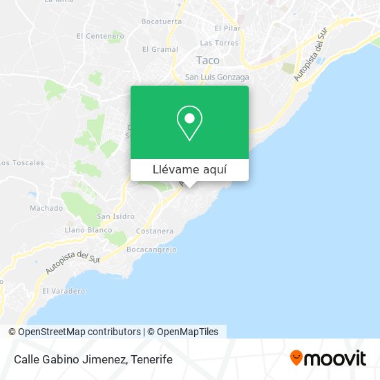 Mapa Calle Gabino Jimenez