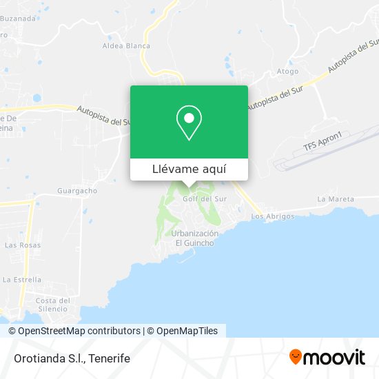 Mapa Orotianda S.l.