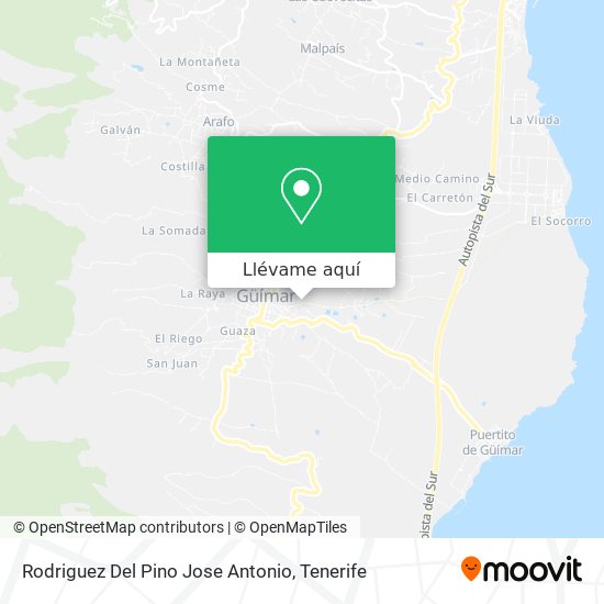 Mapa Rodriguez Del Pino Jose Antonio
