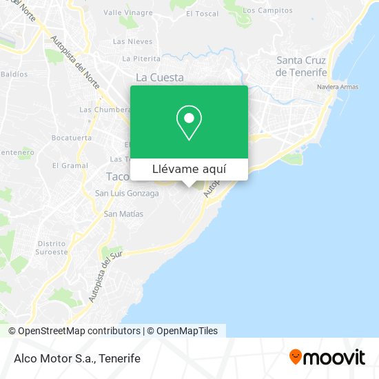 Mapa Alco Motor S.a.