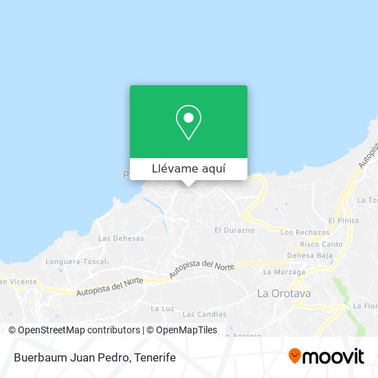 Mapa Buerbaum  Juan Pedro