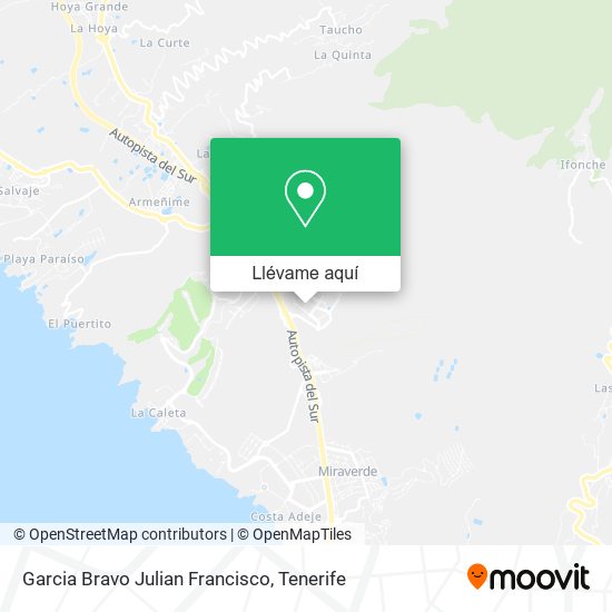 Mapa Garcia Bravo Julian Francisco