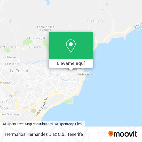 Mapa Hermanos Hernandez Diaz C.b.