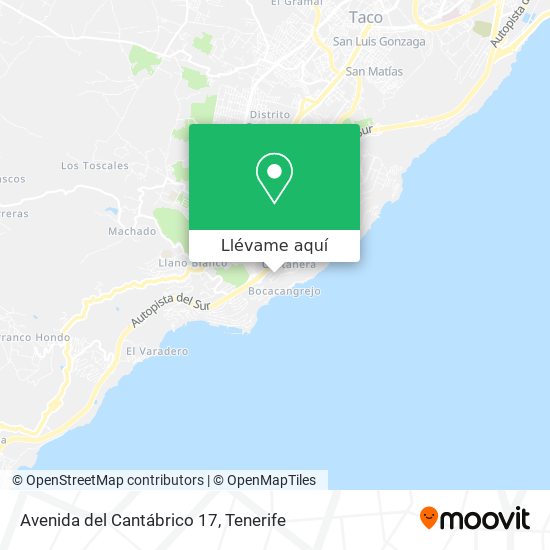 C mo llegar a Avenida del Cant brico 17 en Santa Cruz De Tenerife