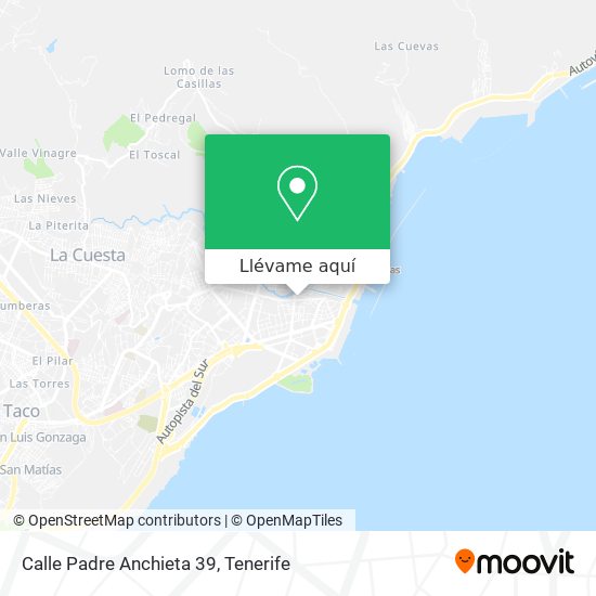 Mapa Calle Padre Anchieta 39