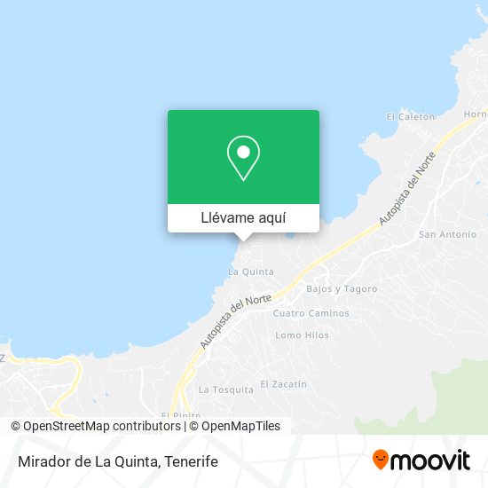 Mapa Mirador de La Quinta
