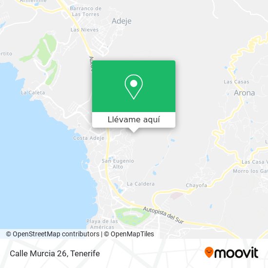 Mapa Calle Murcia 26
