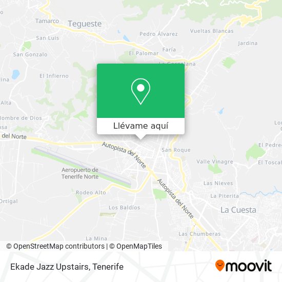 Mapa Ekade Jazz Upstairs
